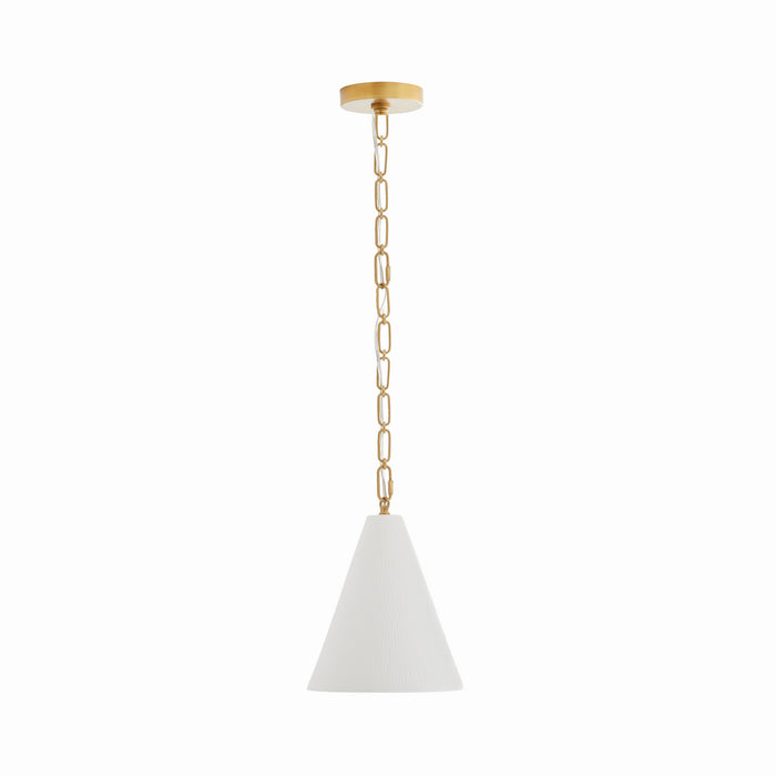 Arteriors - 49794 - One Light Pendant - Oakland - Matte Bone