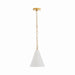 Arteriors - 49794 - One Light Pendant - Oakland - Matte Bone