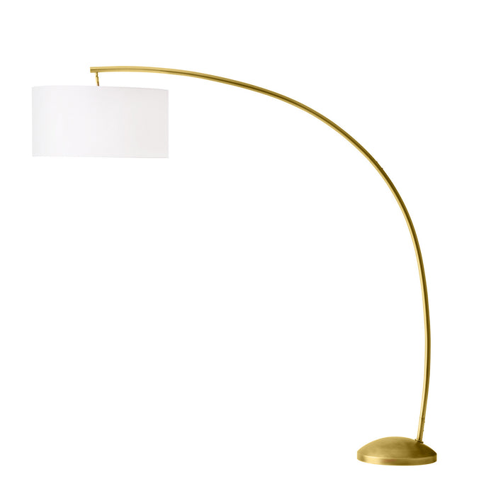 Arteriors - 79843 - One Light Floor Lamp - Naples - Antique Brass