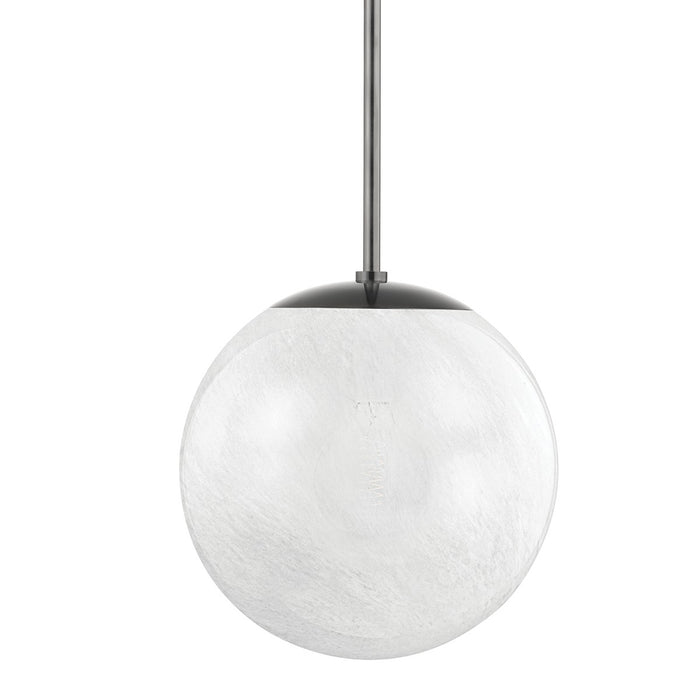 Hudson Valley - 1316-BLNK - One Light Pendant - Burlington - Black Nickel