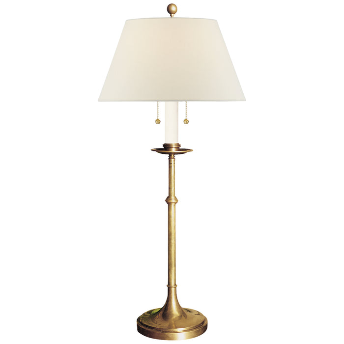 Visual Comfort Signature - CHA 8188AB-L - Two Light Table Lamp - Dorchester - Antique-Burnished Brass