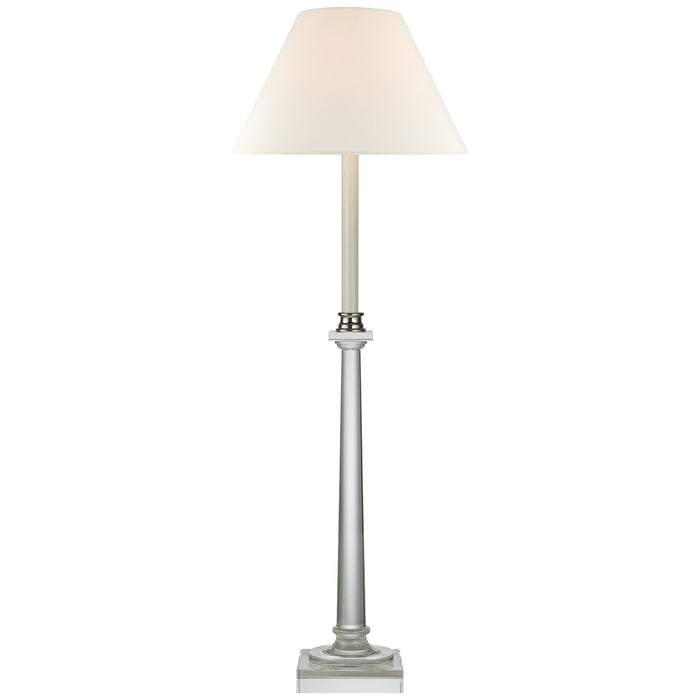 Visual Comfort Signature - CHA 8461CG-L - One Light Buffet Lamp - Swedish Column - Crystal