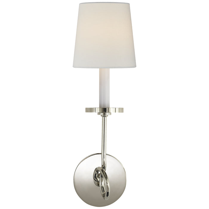 Visual Comfort Signature - CHD 1610PN-L - One Light Wall Sconce - Symmetric Twist - Polished Nickel