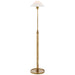 Visual Comfort Signature - SP 1504HAB-L - One Light Floor Lamp - Hargett - Hand-Rubbed Antique Brass