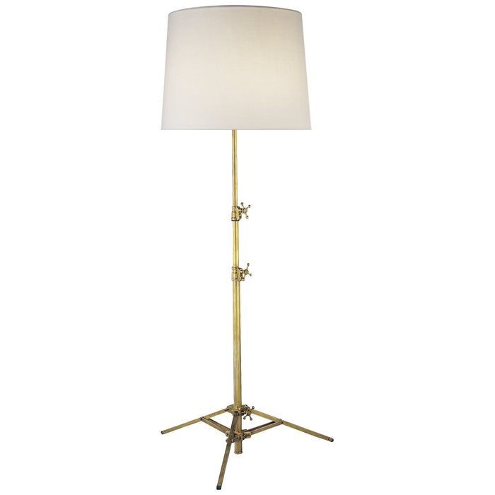 Visual Comfort Signature - TOB 1010HAB-L - Two Light Floor Lamp - Studio - Hand-Rubbed Antique Brass