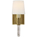 Visual Comfort Signature - TOB 2032HAB-L - One Light Wall Sconce - Vivian - Hand-Rubbed Antique Brass