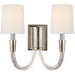 Visual Comfort Signature - TOB 2033PN-L - Two Light Wall Sconce - Vivian - Polished Nickel