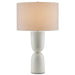 Currey and Company - 6000-0794 - One Light Table Lamp - Linz - White