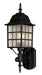 Maxim - 1050BK - One Light Outdoor Wall Lantern - North Church - Black