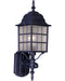 Maxim - 1050BK - One Light Outdoor Wall Lantern - North Church - Black