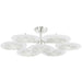 Corbett Lighting - 328-38-PN - LED Semi Flush Mount - Topaz - Polished Nickel