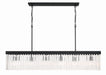 Crystorama - EMO-5407-BF - Six Light Chandelier - Emory - Black Forged