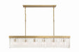 Crystorama - EMO-5407-MG - Six Light Chandelier - Emory - Modern Gold