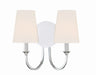 Crystorama - PAY-922-CH - Two Light Wall Sconce - Payton - Polished Chrome