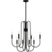 Quoizel - CBR5028K - Eight Light Chandelier - Cabry - Mystic Black