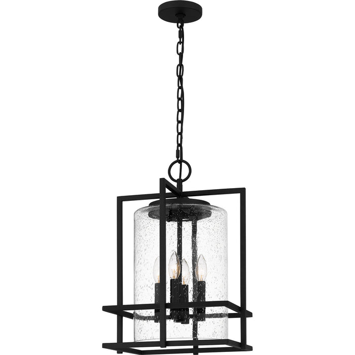 Quoizel - DMN1514EK - Four Light Pendant - Damien - Earth Black