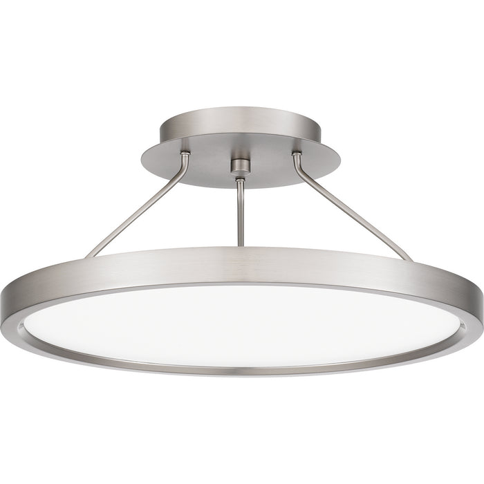 Quoizel - OST1815BN - LED Semi Flush Mount - Outskirts - Brushed Nickel