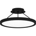 Quoizel - OST1815EK - LED Semi Flush Mount - Outskirts - Earth Black