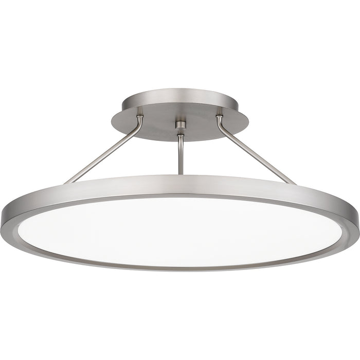 Quoizel - OST1820BN - LED Semi Flush Mount - Outskirts - Brushed Nickel