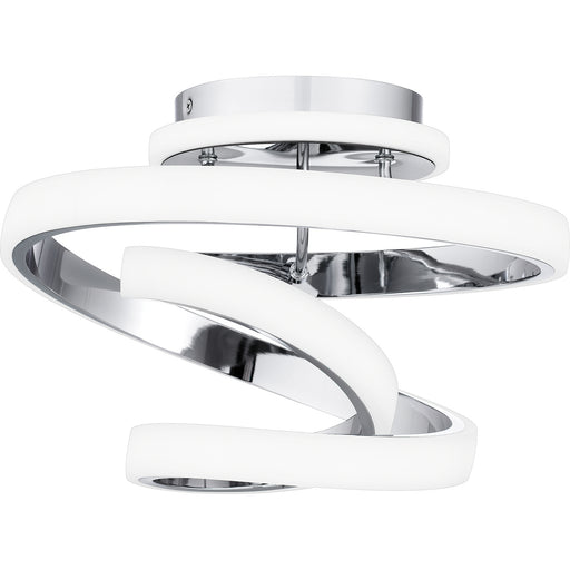 Quoizel - PCAVI1713C - LED Semi Flush Mount - Aviva - Polished Chrome