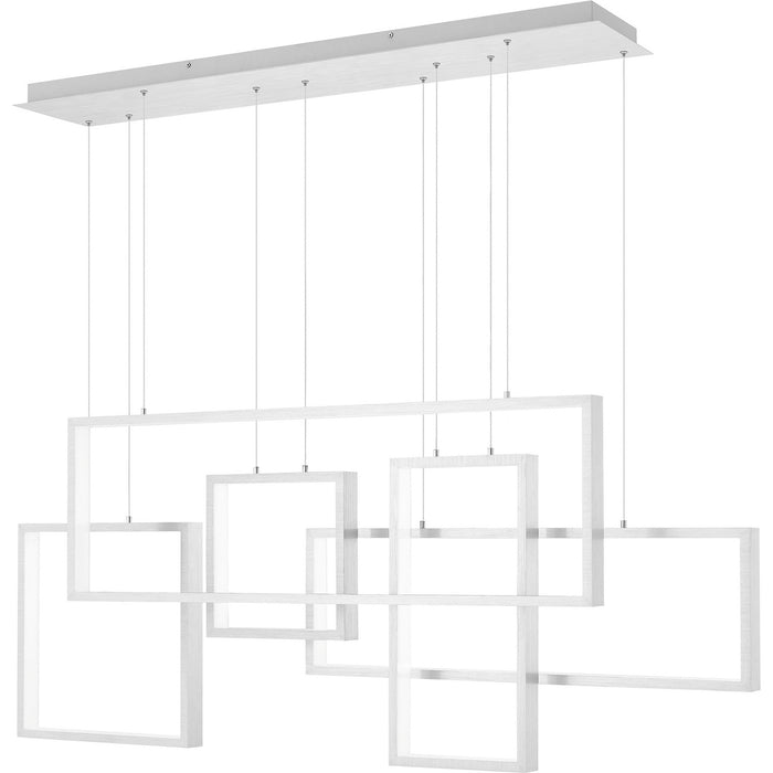 Quoizel - PCCV157BRA - LED Island Chandelier - Canvas - Brushed Aluminum