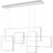 Quoizel - PCCV157BRA - LED Island Chandelier - Canvas - Brushed Aluminum