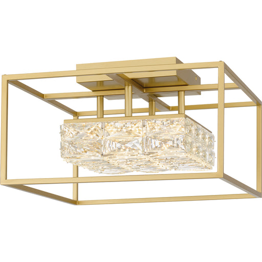 Quoizel - PCDZ1716SGD - LED Semi Flush Mount - Dazzle - Soft Gold