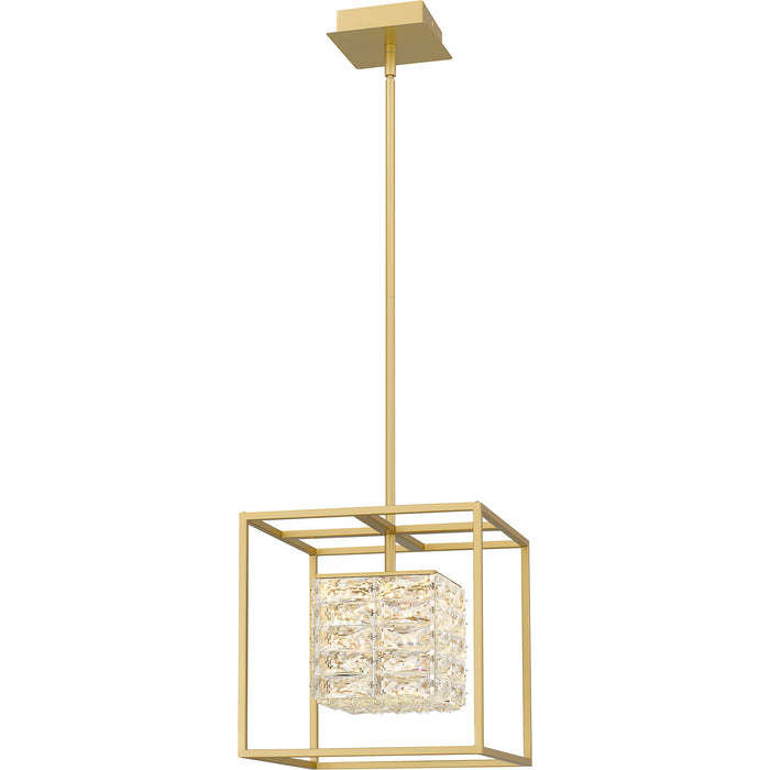 Quoizel - PCDZ2812SGD - LED Pendant - Dazzle - Soft Gold