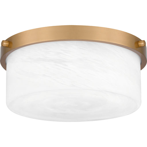 Quoizel - QFL5590AB - Two Light Flush Mount - Quoizel Flush Mount - Aged Brass