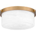 Quoizel - QFL5590AB - Two Light Flush Mount - Quoizel Flush Mount - Aged Brass