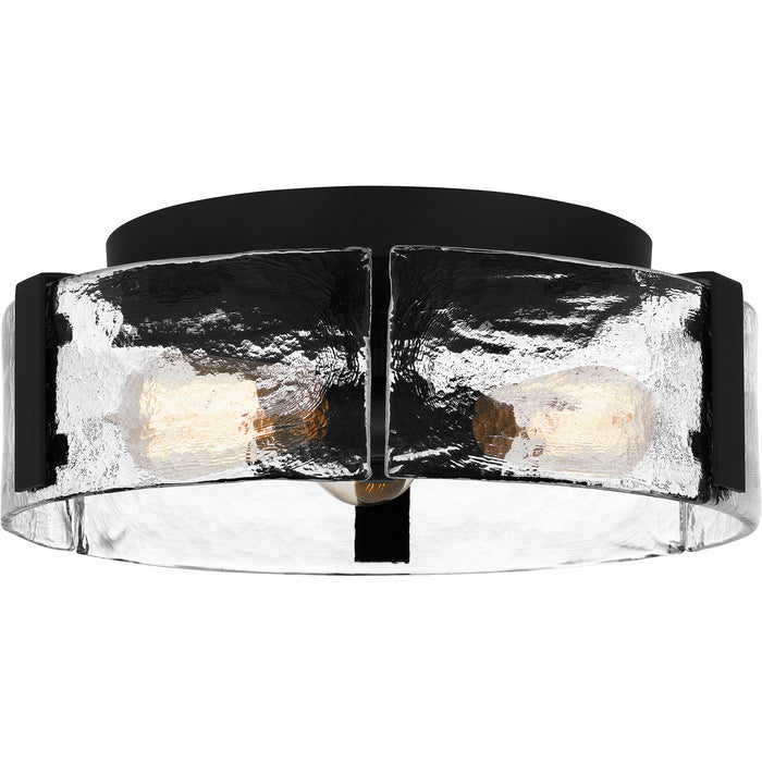 Quoizel - QFL5636MBK - Three Light Flush Mount - Quoizel Flush Mount - Matte Black