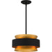 Quoizel - QP5570EK - Three Light Pendant - Quoizel Pendant - Earth Black