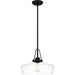 Quoizel - QP5584MBK - One Light Pendant - Quoizel Pendant - Matte Black