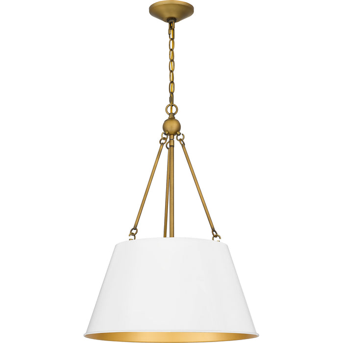 Quoizel - QP5597W - Four Light Pendant - Quoizel Pendant - Matte White