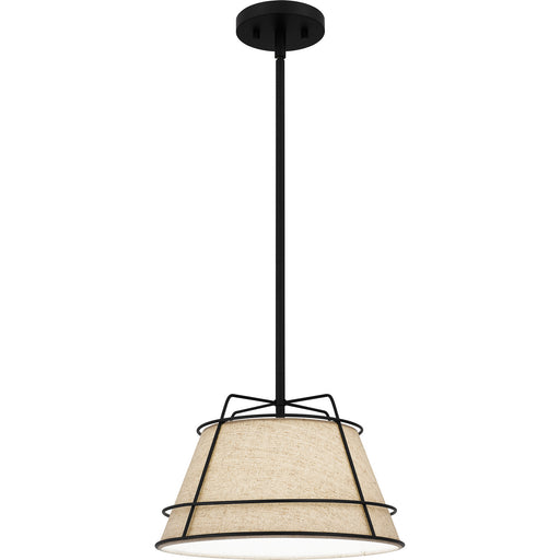 Quoizel - QPP5629MBK - One Light Mini Pendant - Quoizel Piccolo Pendant - Matte Black