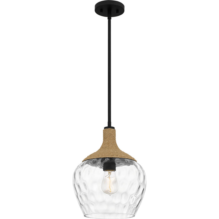 Quoizel - QPPC5603MBK - One Light Mini Pendant - Quoizel Piccolo Pendant - Matte Black