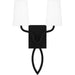 Quoizel - QW16130MBK - Two Light Wall Sconce - Quoizel Wood - Matte Black