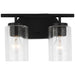 Generation Lighting. - 41171-112 - Two Light Wall / Bath - Oslo - Midnight Black