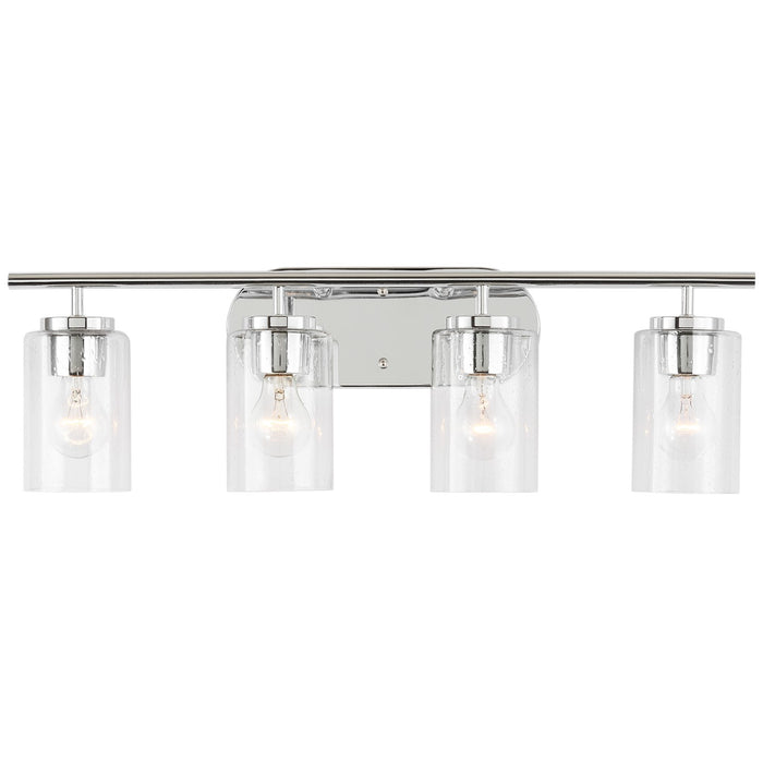 Generation Lighting. - 41173-05 - Four Light Wall / Bath - Oslo - Chrome