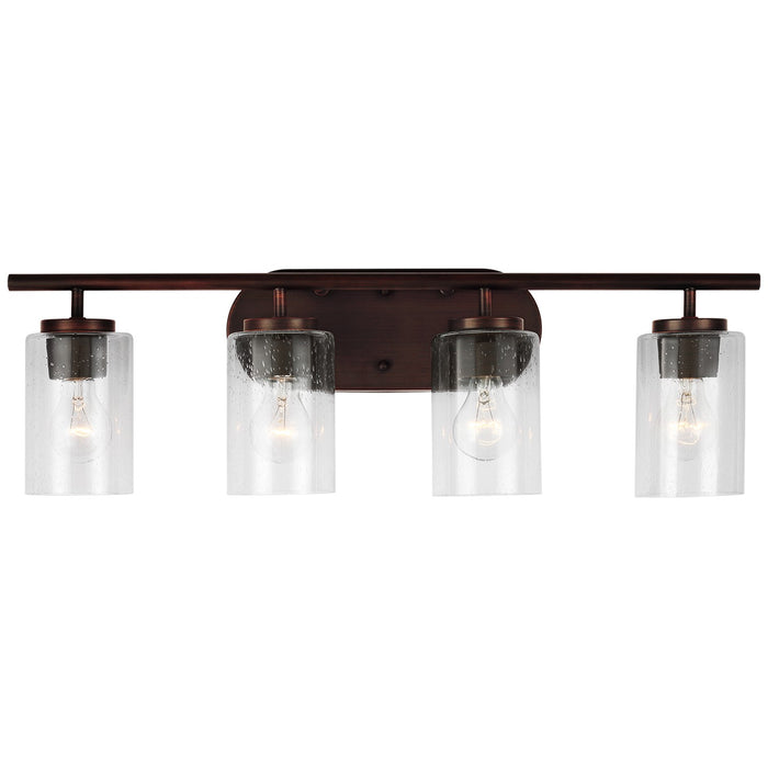 Generation Lighting. - 41173-710 - Four Light Wall / Bath - Oslo - Bronze