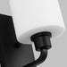 Generation Lighting. - 4128801-112 - One Light Wall / Bath Sconce - Canfield - Midnight Black