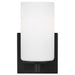 Generation Lighting. - 4139101-112 - One Light Wall / Bath Sconce - Hettinger - Midnight Black