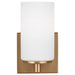 Generation Lighting. - 4139101-848 - One Light Wall / Bath Sconce - Hettinger - Satin Brass