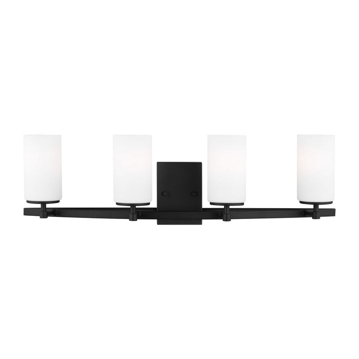 Generation Lighting. - 4424604EN3-112 - Four Light Wall / Bath - Alturas - Midnight Black