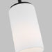 Generation Lighting. - 6124601EN3-112 - One Light Mini-Pendant - Alturas - Midnight Black