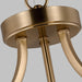 Generation Lighting. - 7716502EN3-848 - Two Light Semi-Flush Convertible Pendant - Geary - Satin Brass