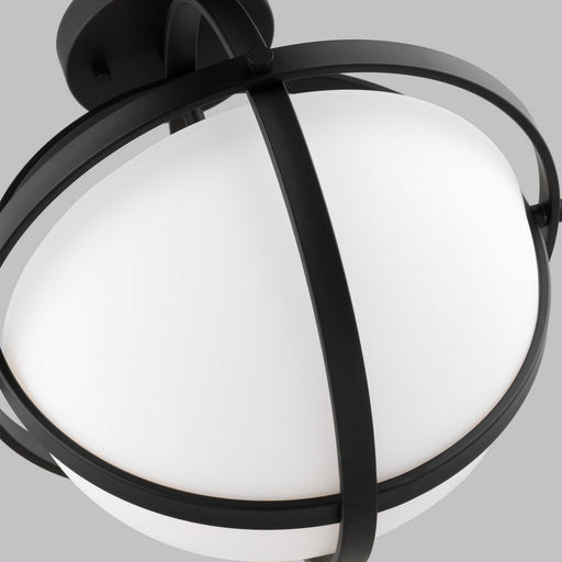 Generation Lighting. - 7724602-112 - Two Light Semi-Flush Convertible Pendant - Alturas - Midnight Black