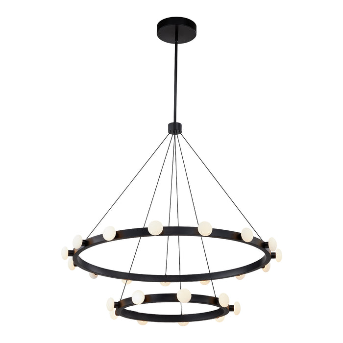 Kuzco Lighting - CH63436-BK - LED Chandelier - Rezz - Black