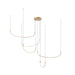 Kuzco Lighting - MP89570-BG - LED Pendant - Talis - Brushed Gold