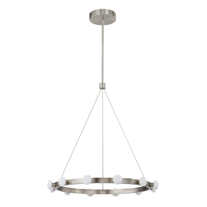 Kuzco Lighting - PD63428-BN - LED Pendant - Rezz - Brushed Nickel